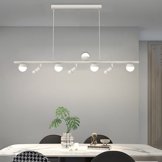 Nordic Linear Pendant Light with 3-Step Dimming