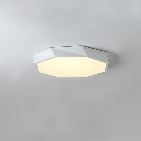 Geometric Design LED Modern Flush Mount Ceiling Light