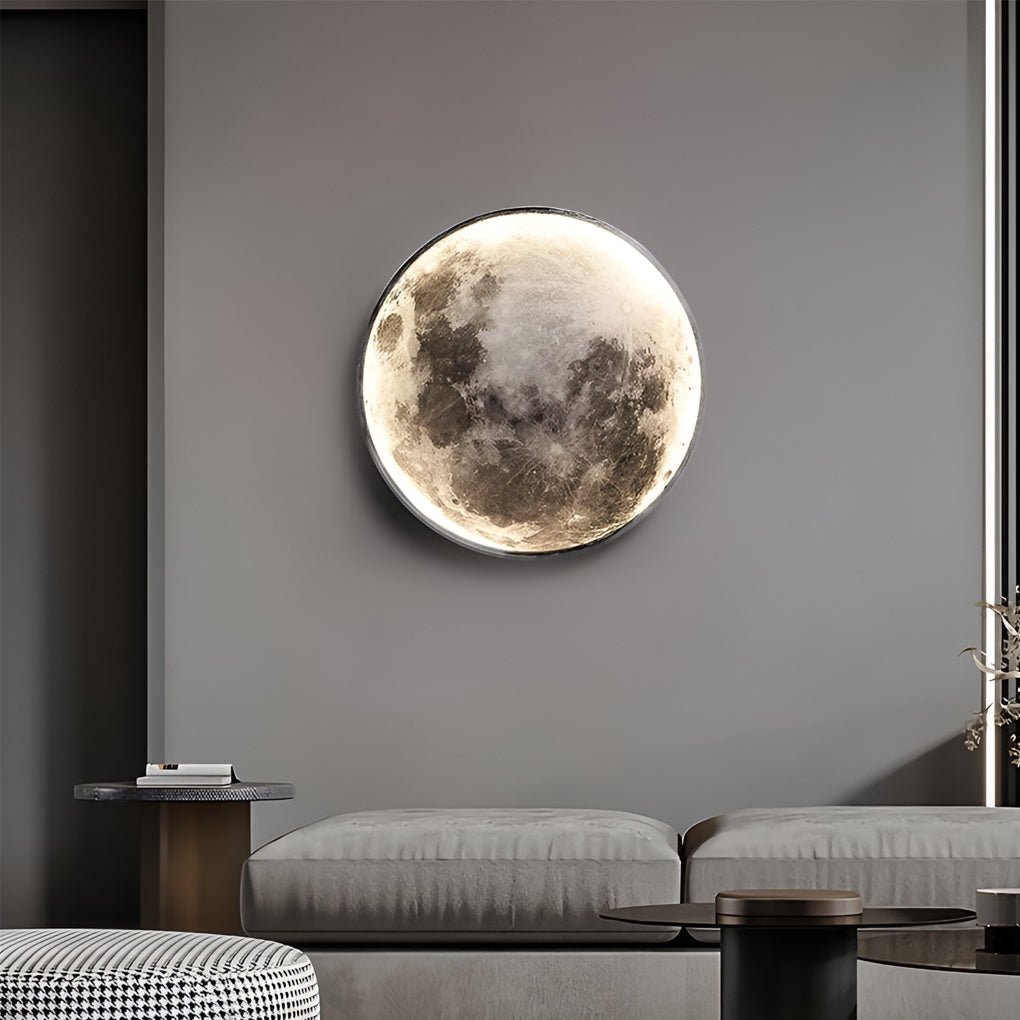 Lunar Moon Dimmable LED Modern Wall Lamp