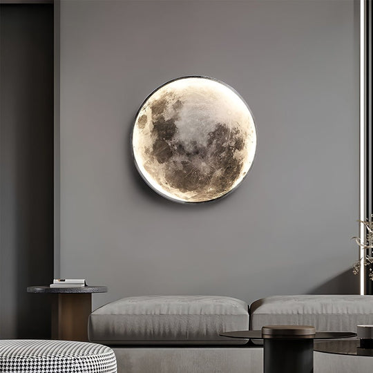 Lunar Moon Dimmable LED Modern Wall Lamp