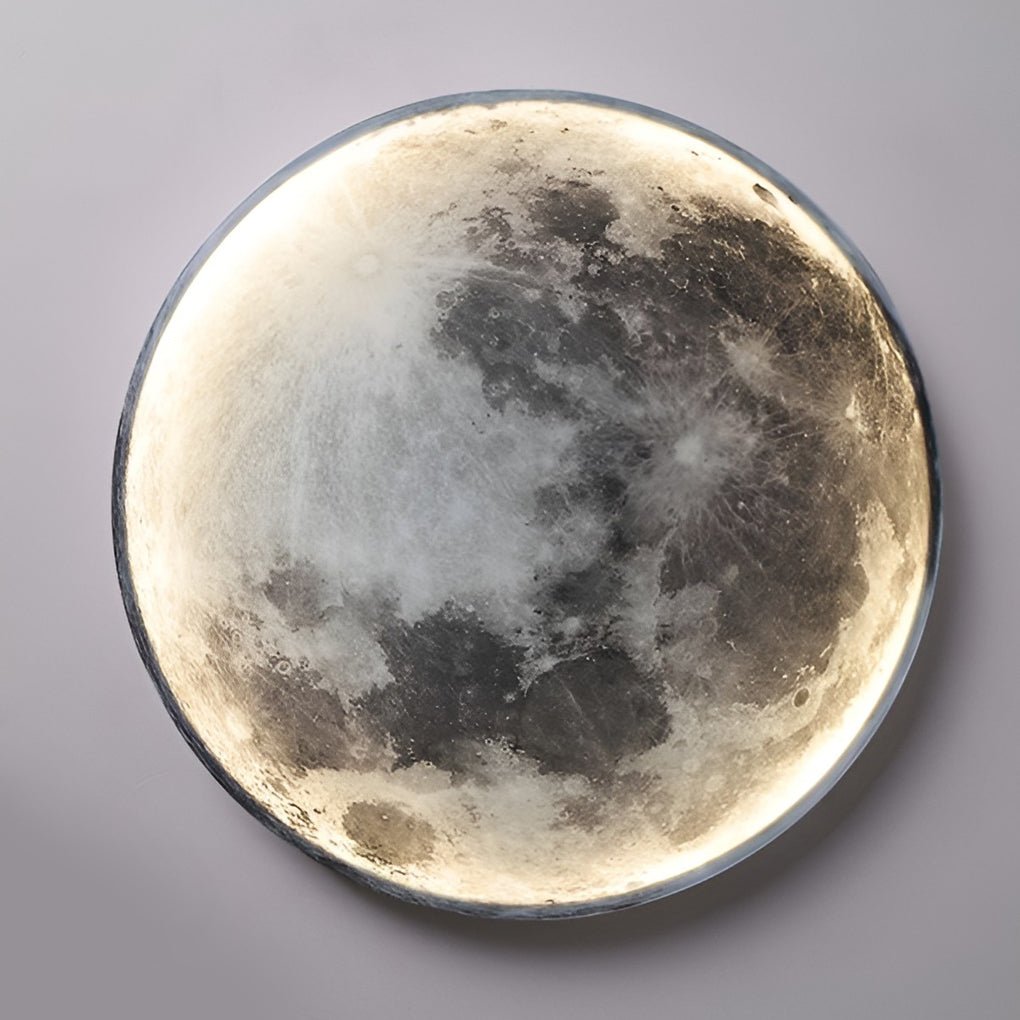 Lunar Moon Dimmable LED Modern Wall Lamp