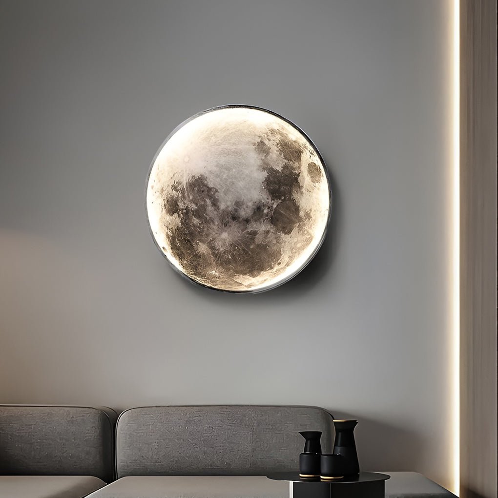 Lunar Moon Dimmable LED Modern Wall Lamp