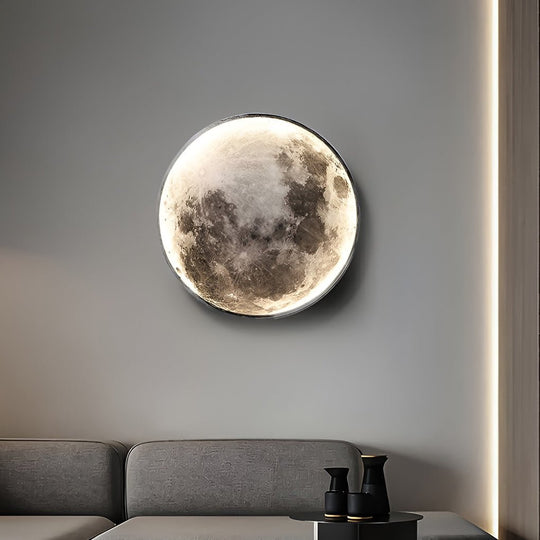 Lunar Moon Dimmable LED Modern Wall Lamp
