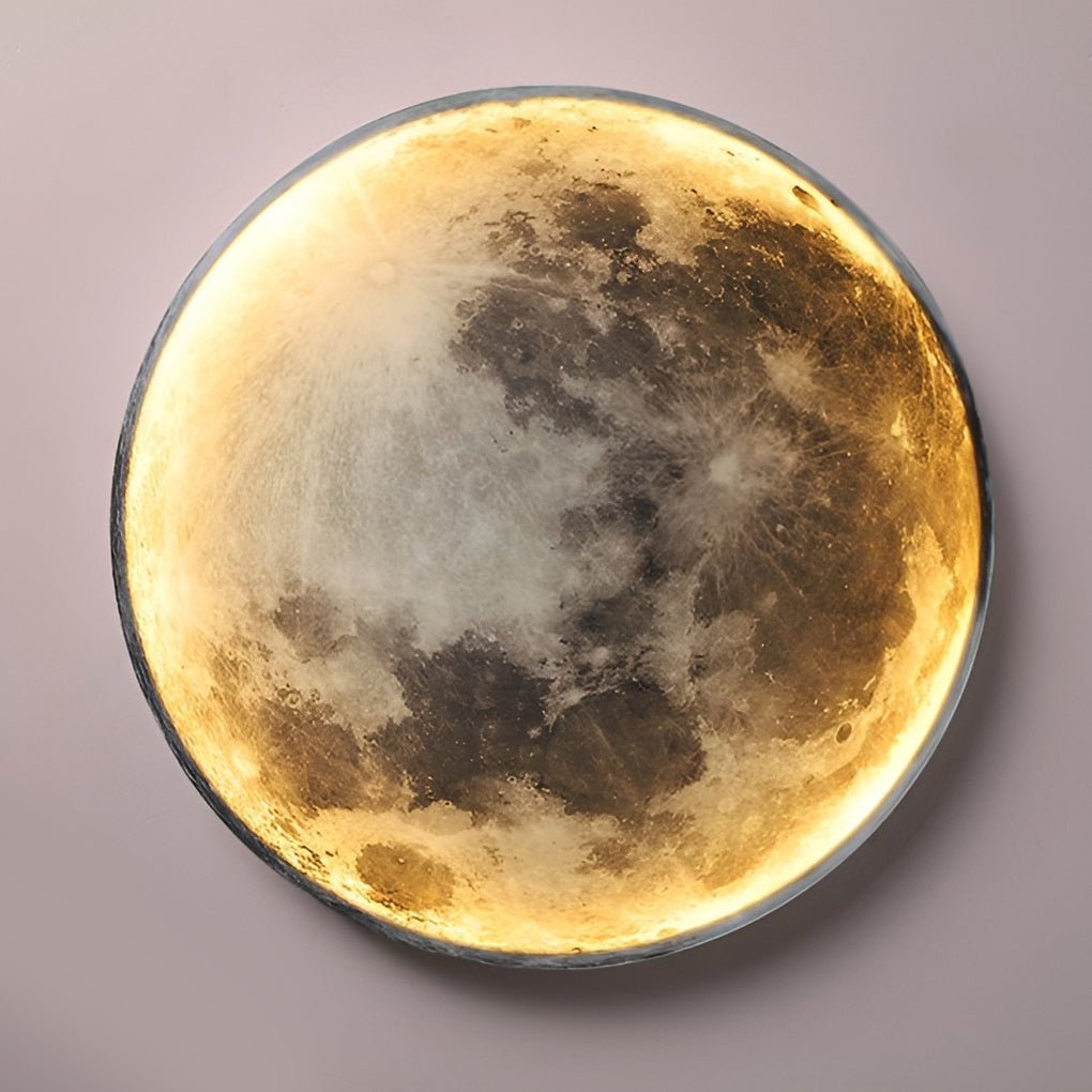 Lunar Moon Dimmable LED Modern Wall Lamp