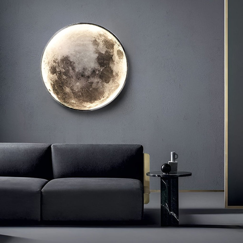 Lunar Moon Dimmable LED Modern Wall Lamp