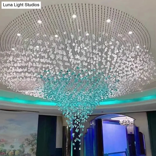 Crystal Stone Chandelier – Grand Luxury Ceiling Lighting