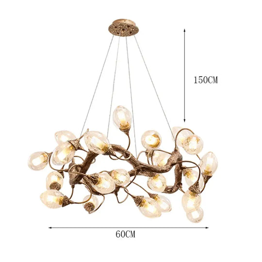 Modern LED Ring Chandelier – Dimmable Pendant Lighting