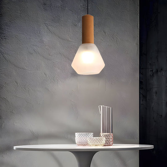 Luxury Glass Jar Pendant Light with Cork Top – 1 Light