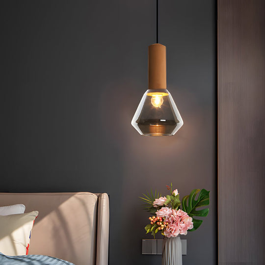 Luxury Glass Jar Pendant Light with Cork Top – 1 Light