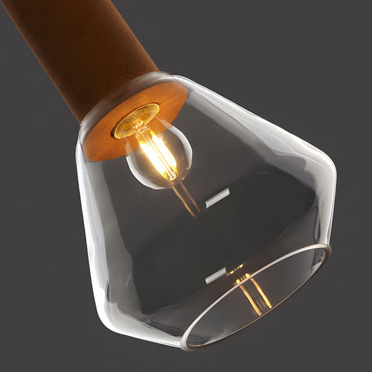 Luxury Glass Jar Pendant Light with Cork Top – 1 Light