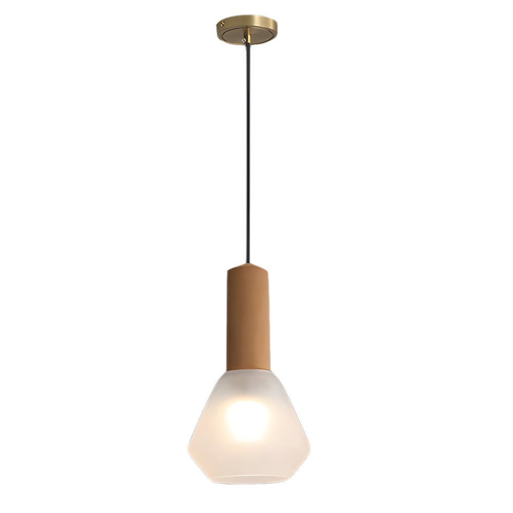 Luxury Glass Jar Pendant Light with Cork Top – 1 Light