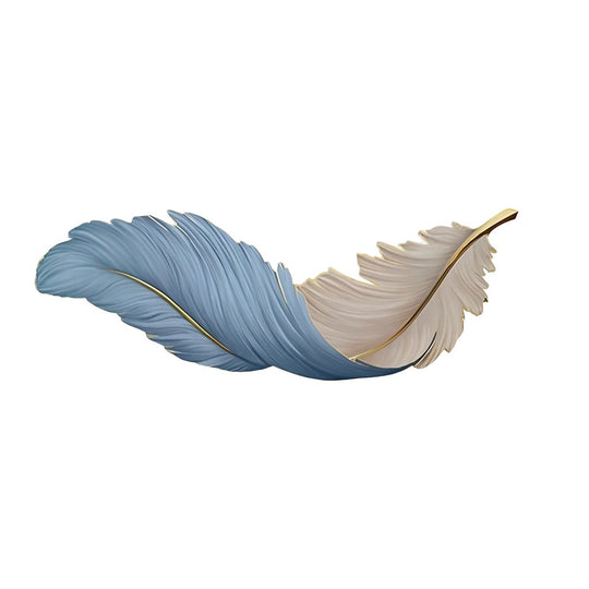 Luxury Creative Feathers USB LED Wall Light with Remote Control
