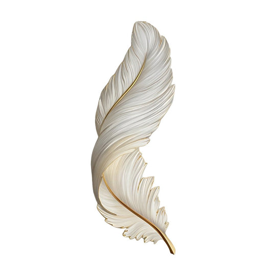 Luxury Creative Feathers USB LED Wall Light with Remote Control