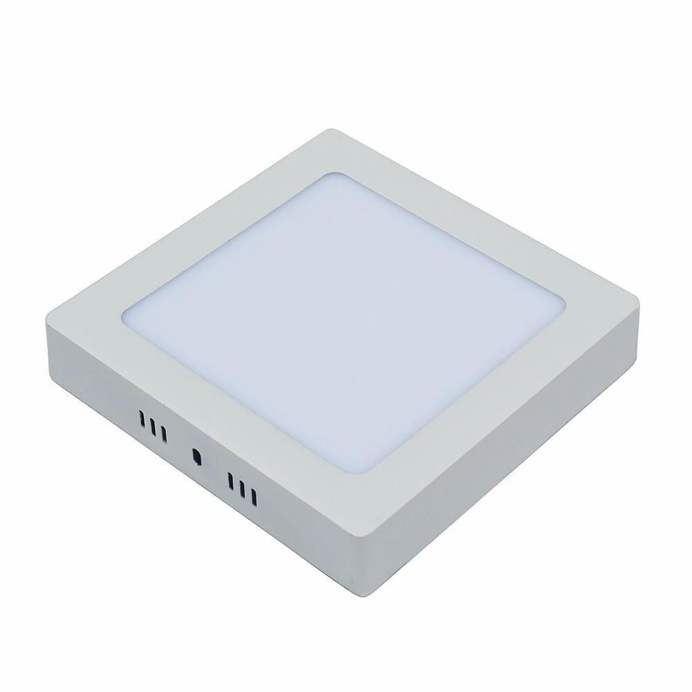 Square Metal Plastic LED Modern Bathroom Flush Mount Ceiling Light