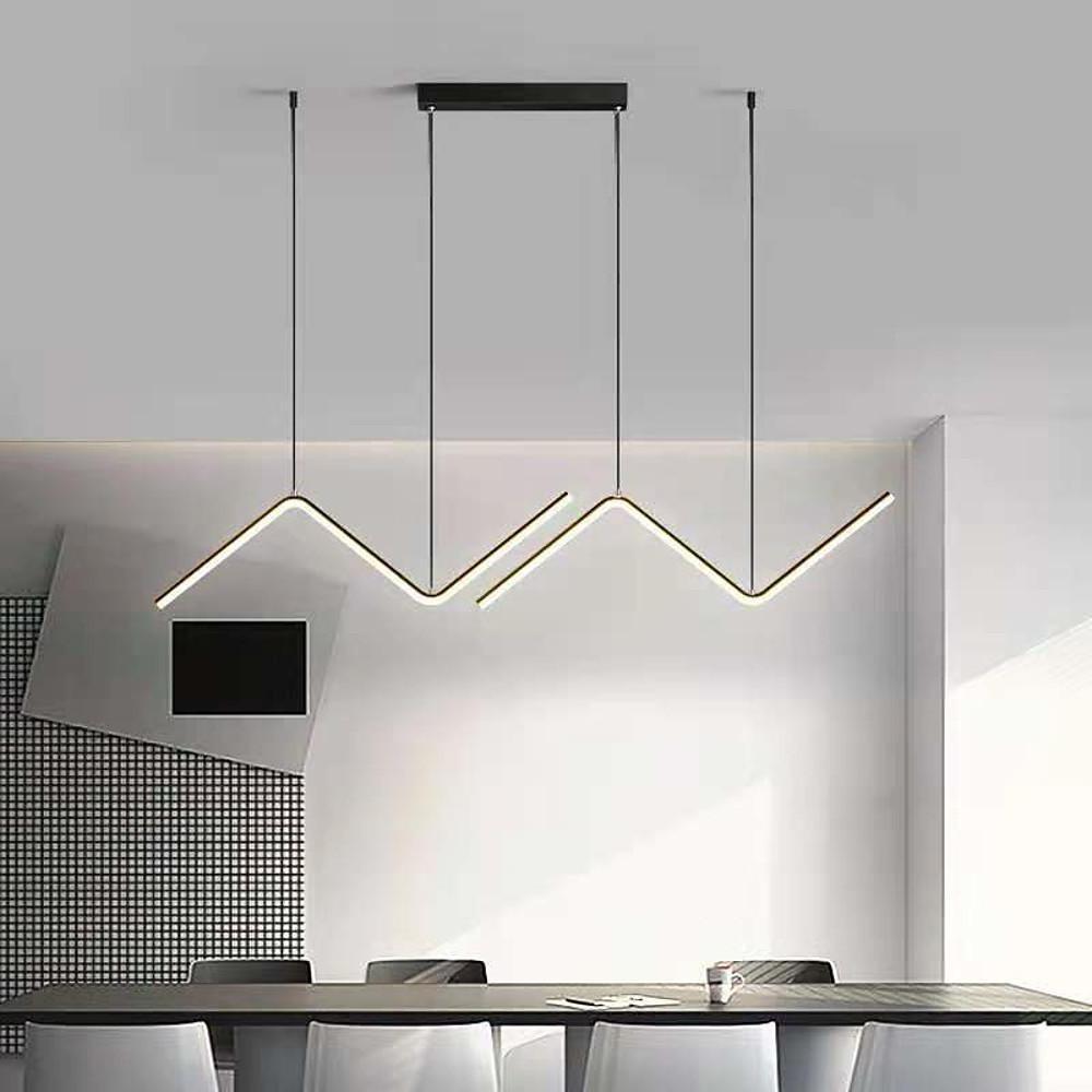 Zigzag Wave Nordic LED Dining Room Pendant Light