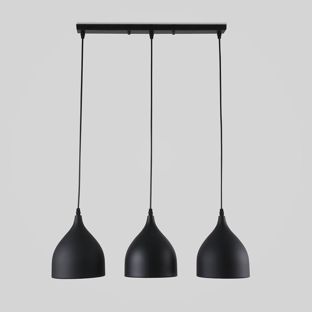 3-Light LED Modern Pendant Lights Hanging Lamp Island Lights Chandelier