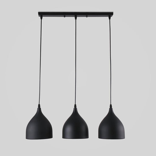 3-Light LED Modern Pendant Lights Hanging Lamp Island Lights Chandelier