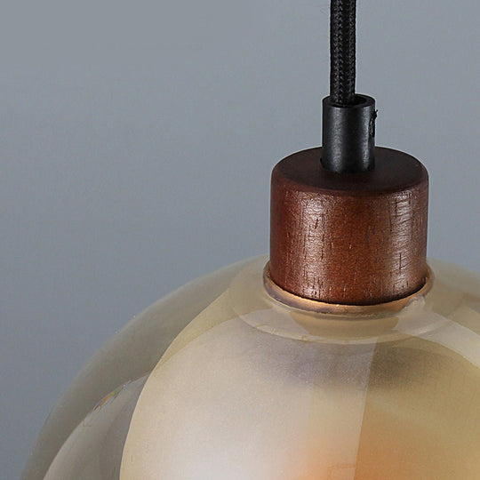 Mesh Metal and Frosted Glass LED 11 Inch Table Lamp