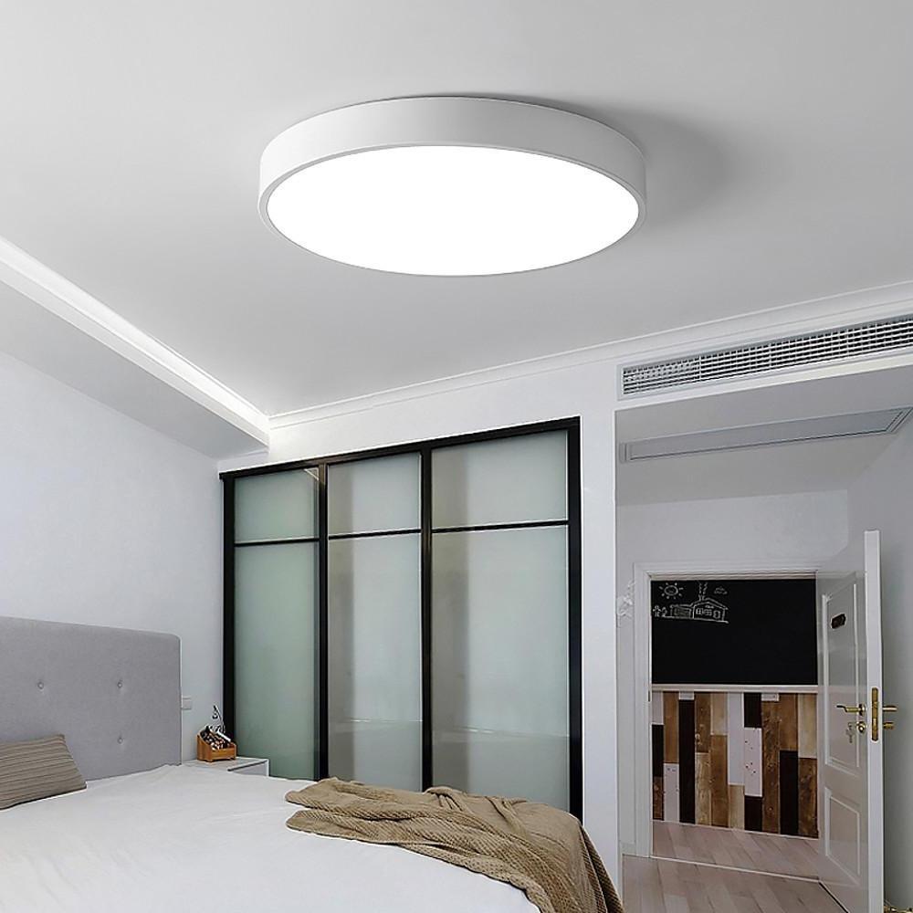 Sizable Flush Mount Ceiling Light with Customizable Color Options