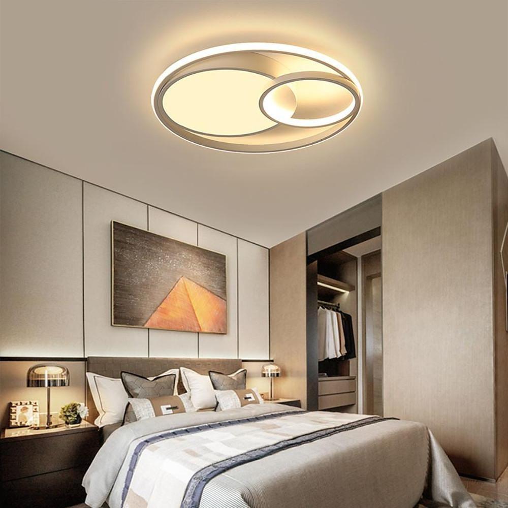 Modern LED – Three Circle Round Flush Mount Ceiling Light