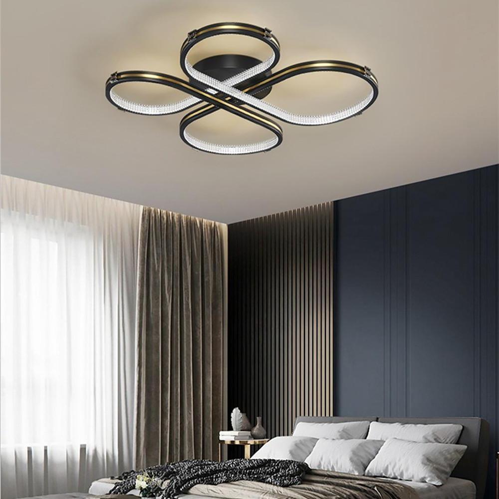 Circle Flower Design Dimmable LED Modern Ceiling Light