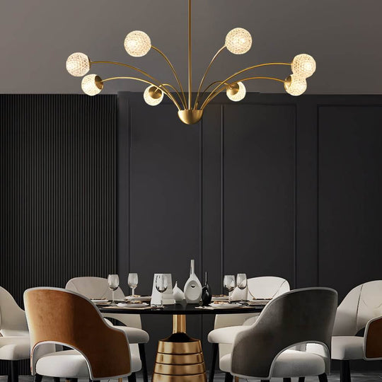 Millender 8-Light Crystal Ball Chandelier
