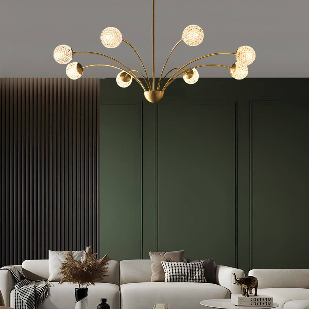 Millender 8-Light Crystal Ball Chandelier