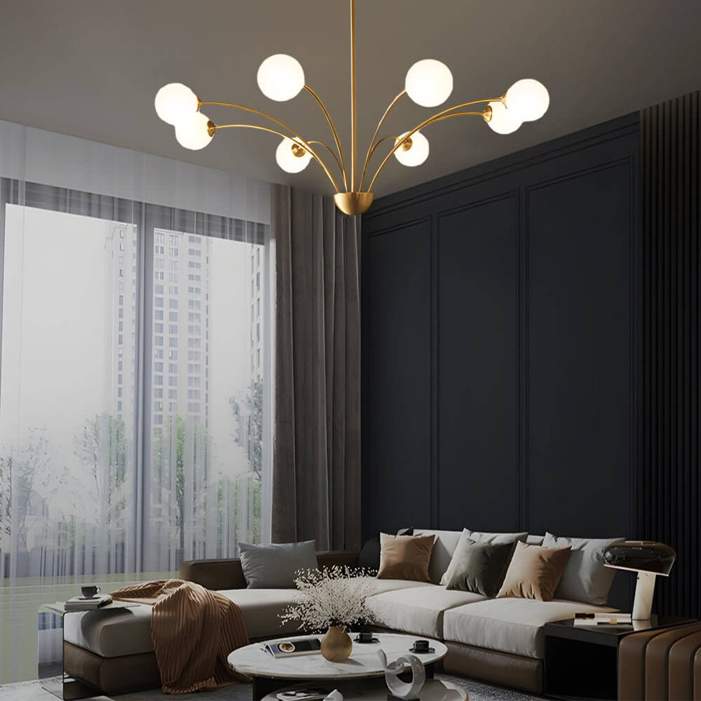 Millender 8-Light Crystal Ball Chandelier
