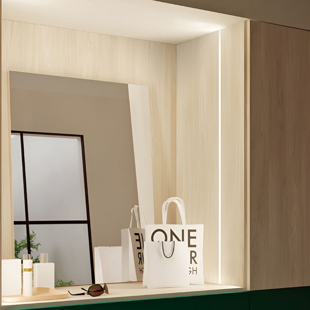 Mini Recessed Invisible LED Strip Cabinet Lights (Set of 4)