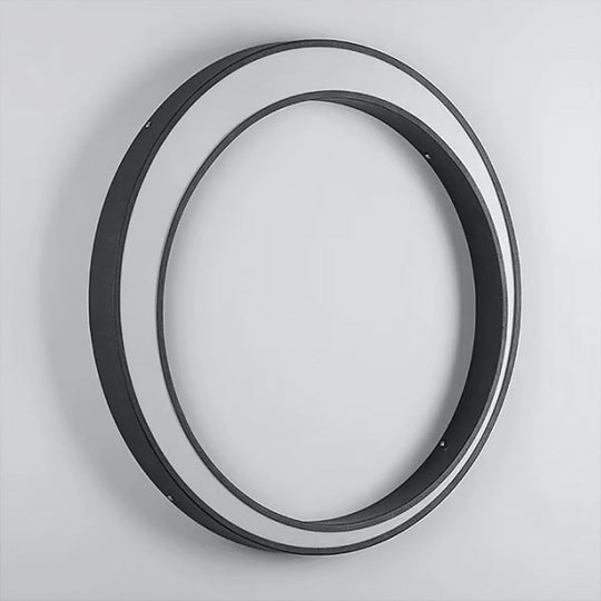 Circular Moon LED Waterproof IP65 Modern Outdoor Wall Light