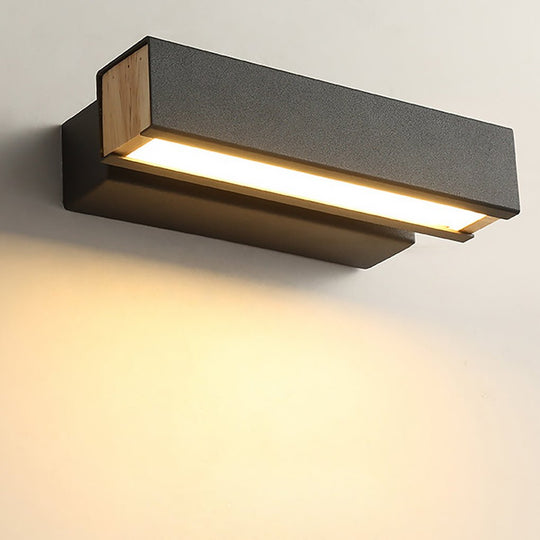 Minimalist Creative Rotatable LED Wall Sconce