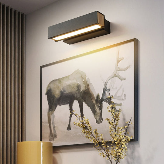 Minimalist Creative Rotatable LED Wall Sconce