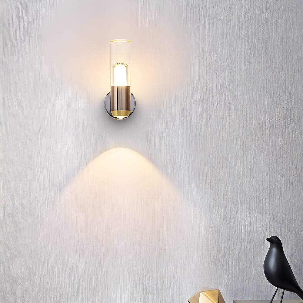 Minimalist Luxury Acrylic Strip 3-Step Dimming Modern Wall Light Fixture
