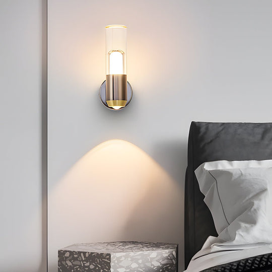 Minimalist Luxury Acrylic Strip 3-Step Dimming Modern Wall Light Fixture