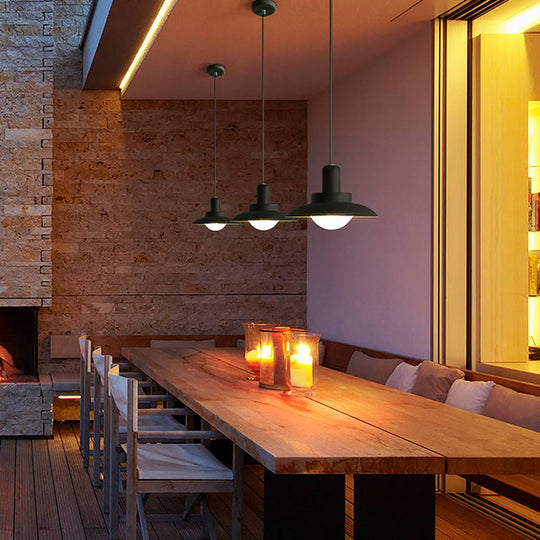 Minimalist Outdoor Waterproof LED Chandelier for Villa, Garden, or Sunroom