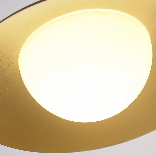 Minimalist Outdoor Waterproof LED Chandelier for Villa, Garden, or Sunroom