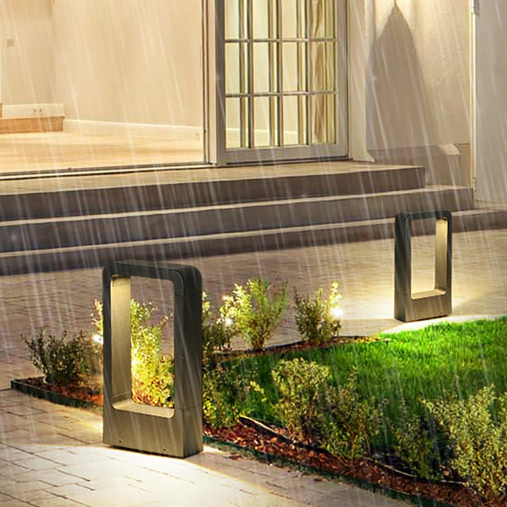 Rectangular COB LED Outdoor Path Lights Minimalist Durable & Waterproof