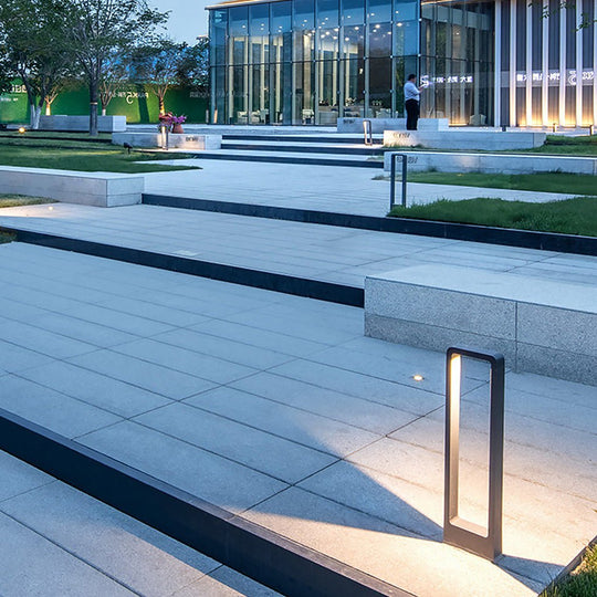 Rectangular COB LED Outdoor Path Lights Minimalist Durable & Waterproof