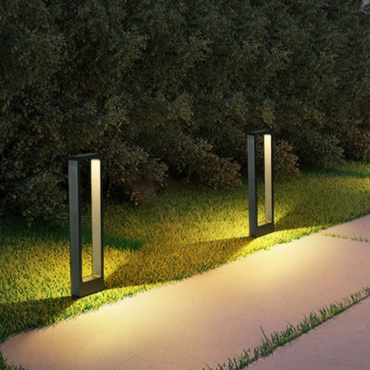 Rectangular COB LED Outdoor Path Lights Minimalist Durable & Waterproof