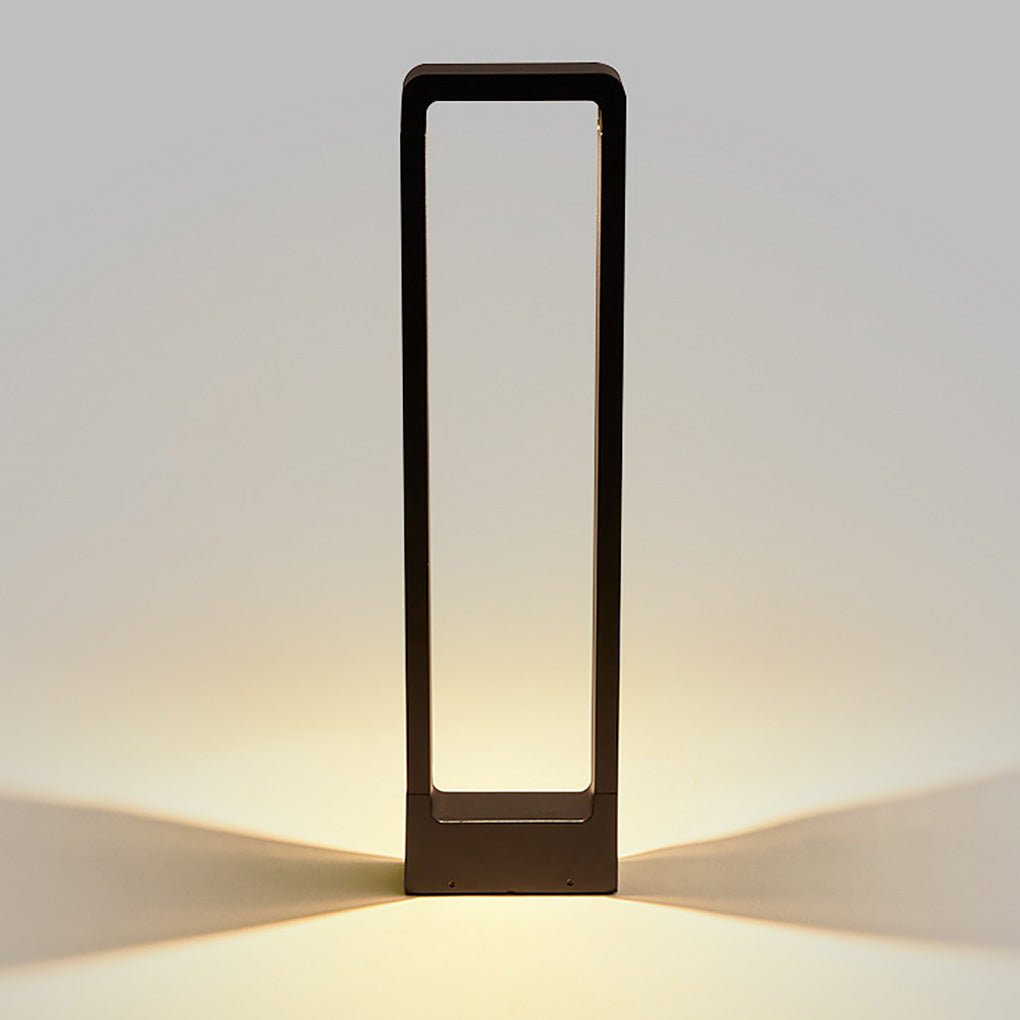 Rectangular COB LED Outdoor Path Lights Minimalist Durable & Waterproof