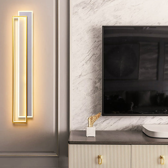 Minimalist Creative LED Wall Light with 3-Step Dimming