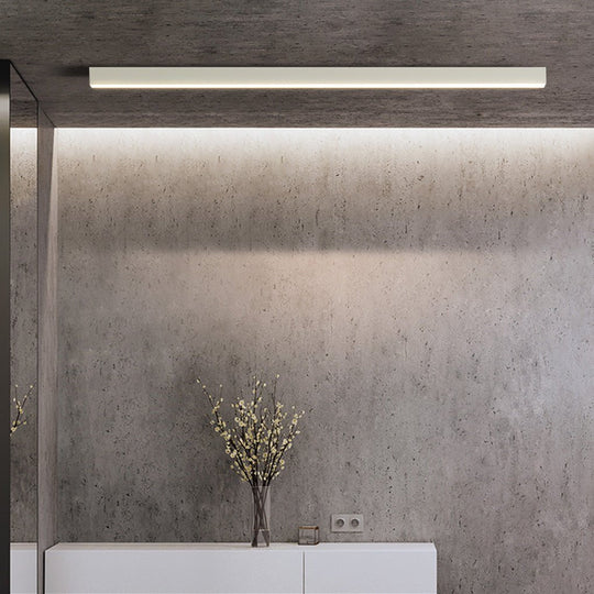 Minimalist Strip – Stepless Dimming LED Modern Ceiling Light with Remote Control
