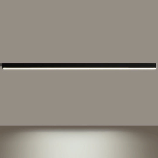 Minimalist Strip – Stepless Dimming LED Modern Ceiling Light with Remote Control