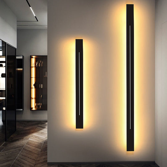 Long LED Linear Lights Three Step Dimming Modern Wall Sconces