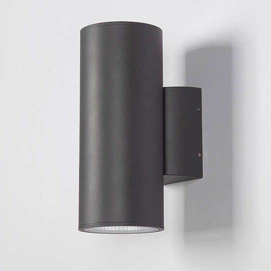 Round Up and Down Lighting LED Waterproof Modern Outdoor Wall Lights