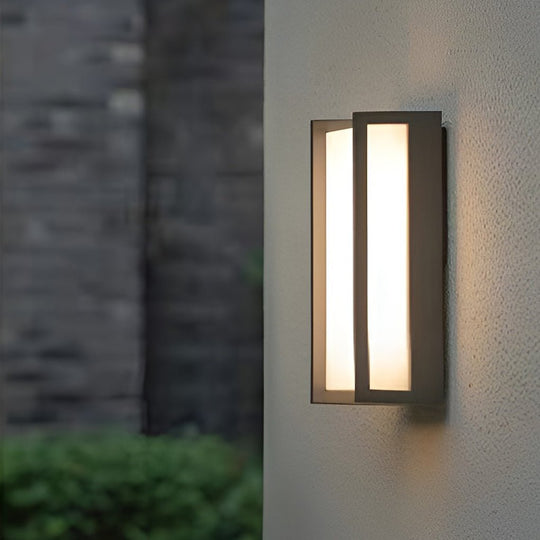 Minimalist Waterproof Sconce LED Outdoor Wall Light
