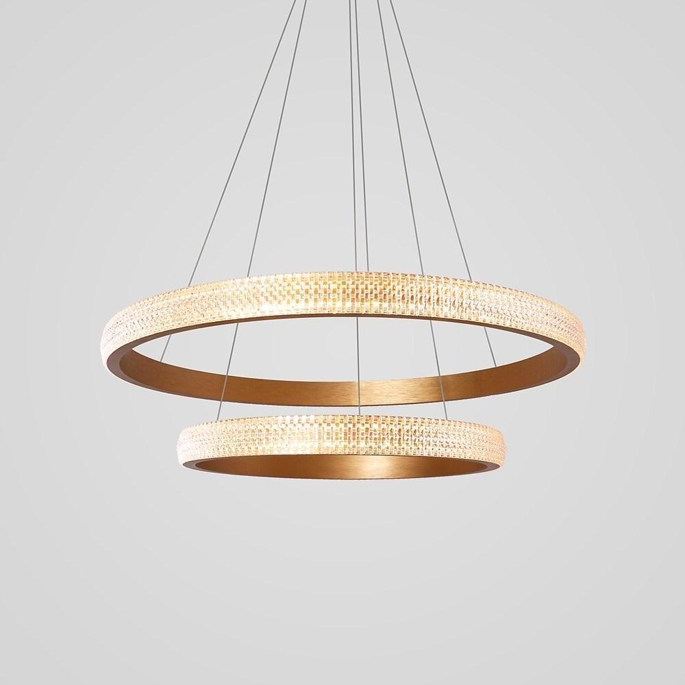 Circle Modern LED Chandelier for Dining and Kitchen