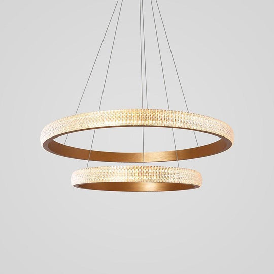 Circle Modern LED Chandelier for Dining and Kitchen