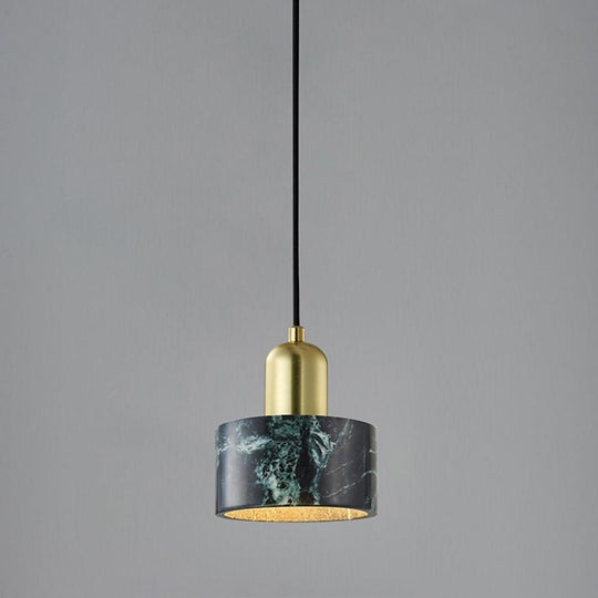 Nordic Ceramic Pendant Lighting Marble Metal Ceiling Light