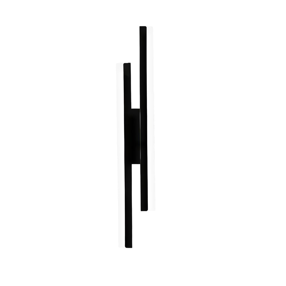 Modern Linear 2-Light LED Wall Lamp with 3-Step Dimming